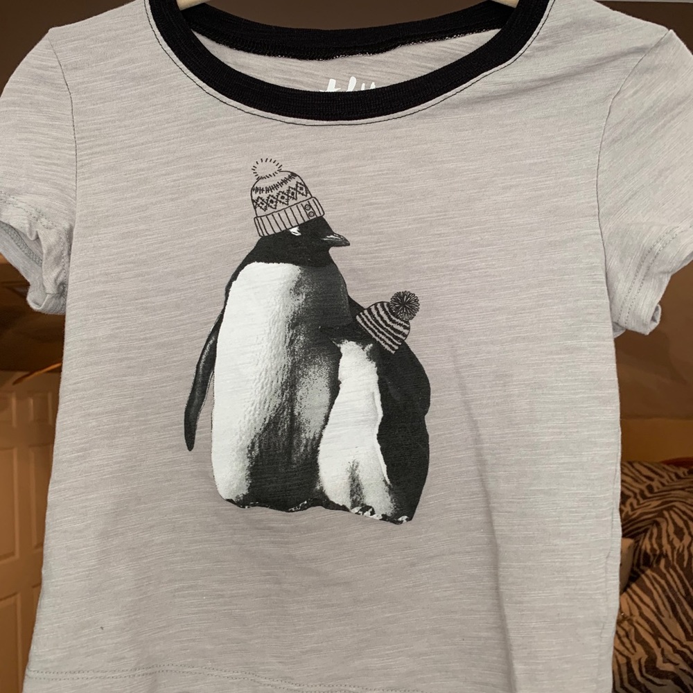 Tokyo Darling Penguin crop Tee